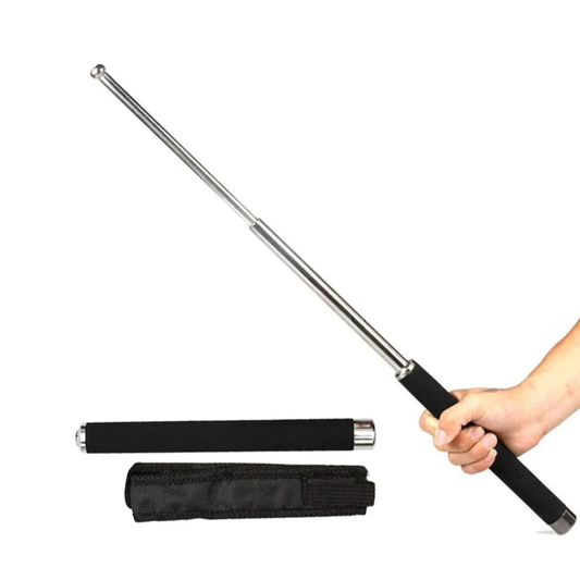 Collapsible Self-Defense Steel Rod – Compact, Strong & Reliable