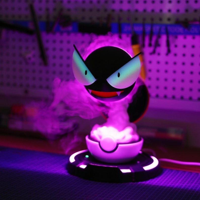 Pokémon Gastly Luminous Humidifier – Pokémon 3D Decor & Cool Gift